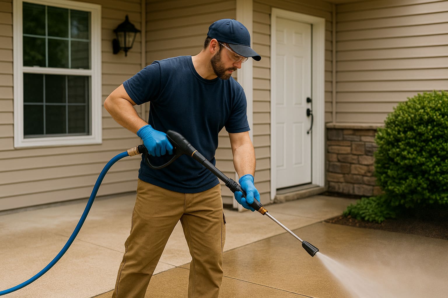 Professional pressure washing services in Huntsville, AL